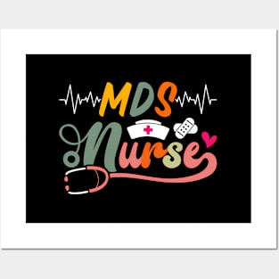 Mds Nurse Stethoscope Nursing School Medical Posters and Art
